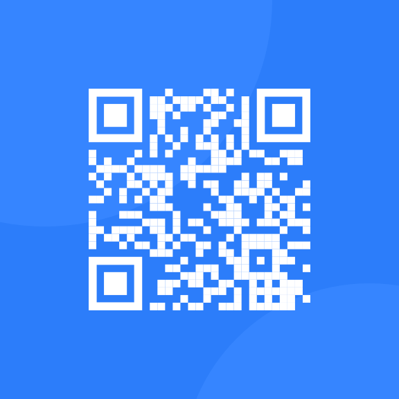 QR code which opens the Frontend Mentor website